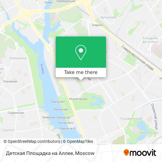 Детская Площадка на Аллее map