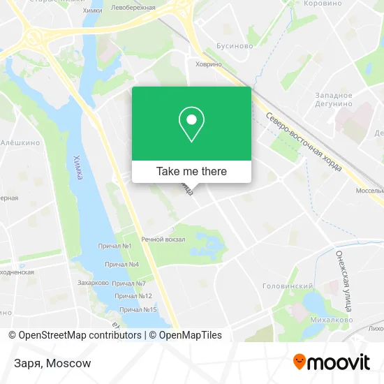 Заря map