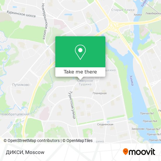 ДИКСИ map