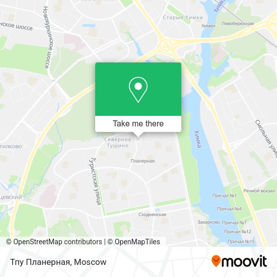Тпу Планерная map