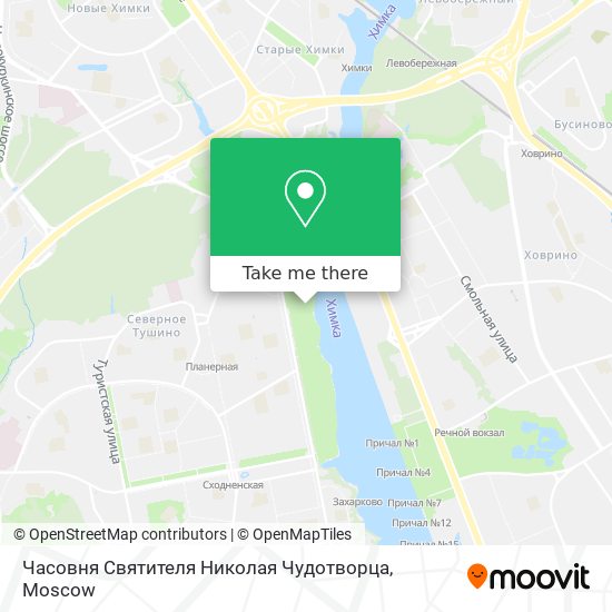 Часовня Святителя Николая Чудотворца map