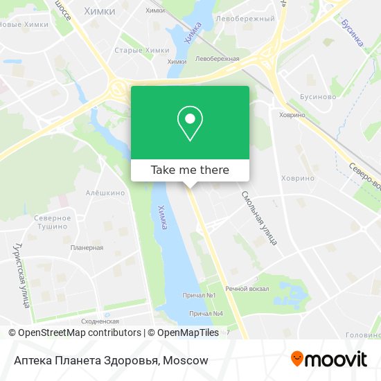 Аптека Планета Здоровья map