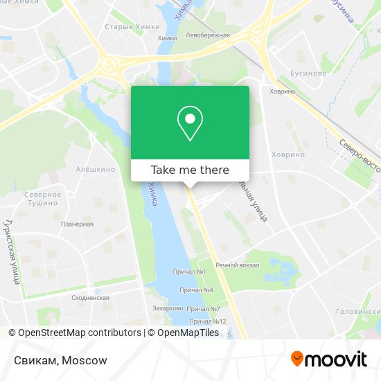 Свикам map
