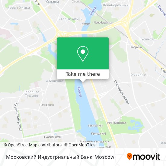 Московский Индустриальный Банк map