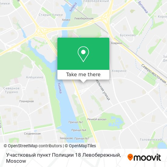 Участковый пункт Полиции 18 Левобережный map