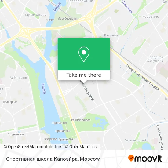Спортивная школа Капоэйра map