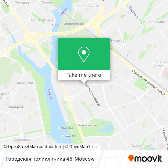 Городская поликлиника 45 map