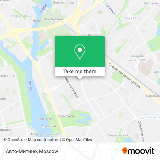 Авто-Митино map