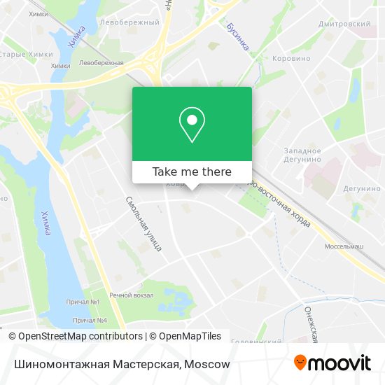 Шиномонтажная Мастерская map