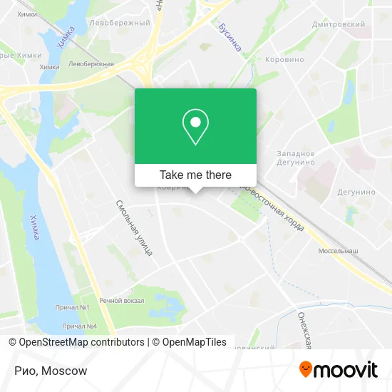 Рио map