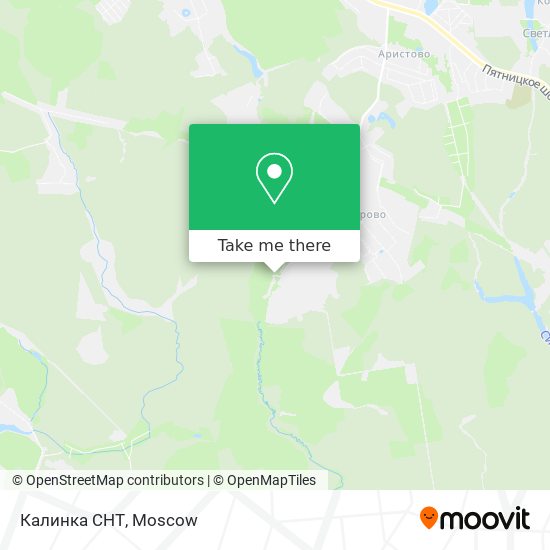 Калинка СНТ map