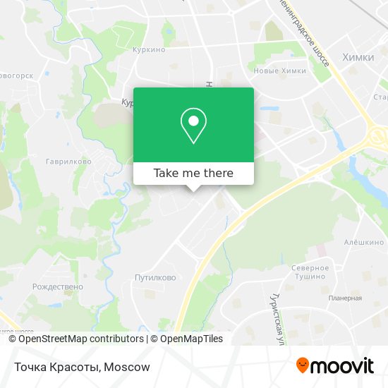 Точка Красоты map