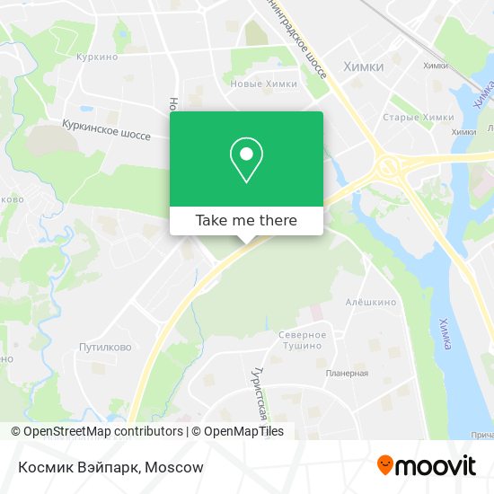 Космик Вэйпарк map