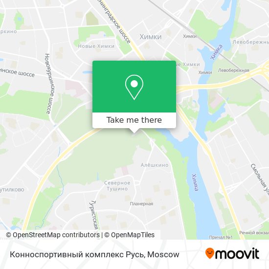 Конноспортивный комплекс Русь map