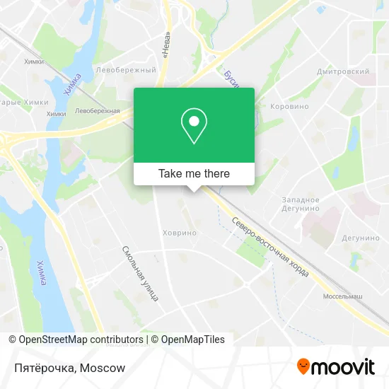 Пятёрочка map