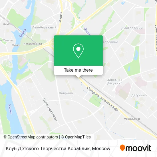 Клуб Детского Творчества Кораблик map
