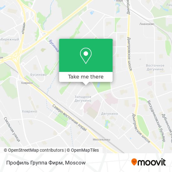 Профиль Группа Фирм map