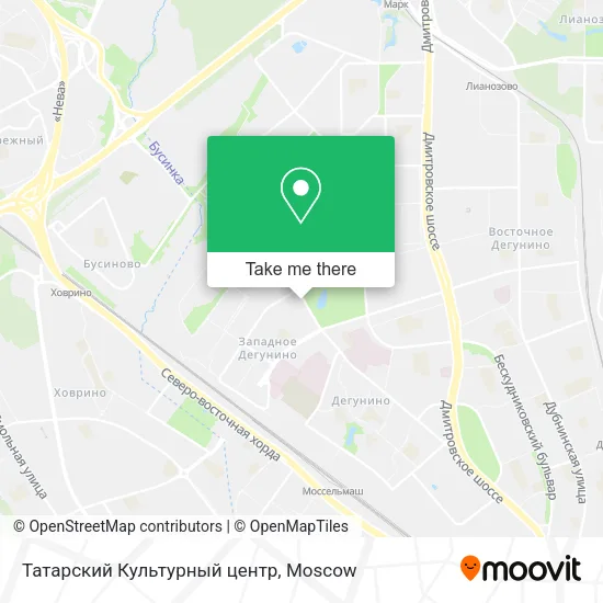 Татарский Культурный центр map