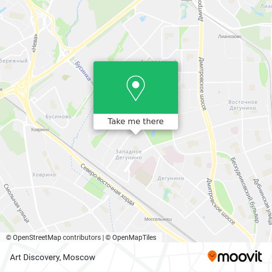 Art Discovery map