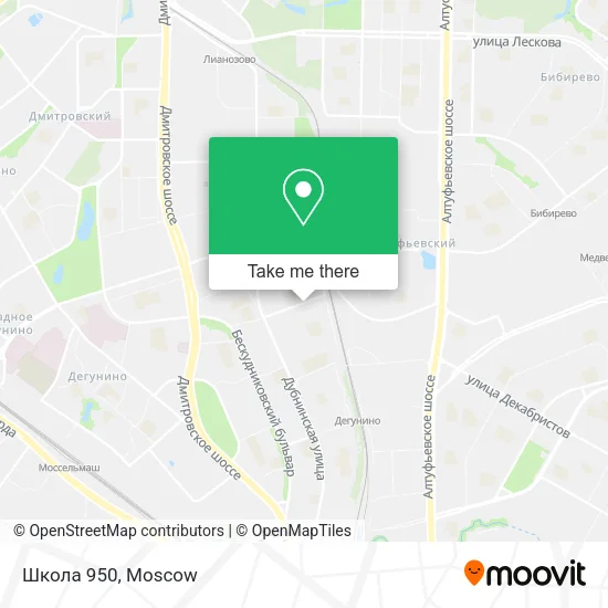 Школа 950 map
