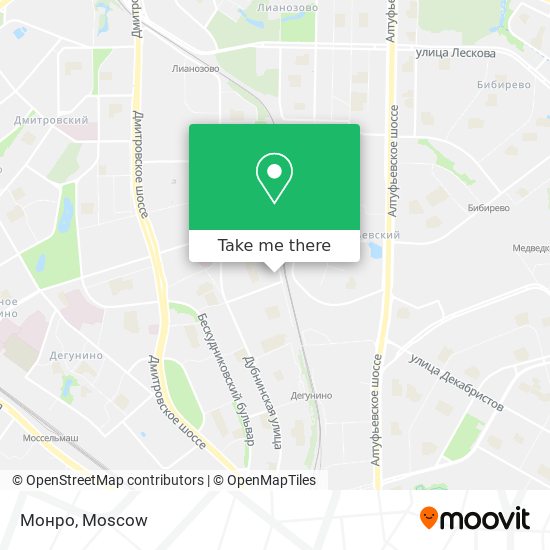 Монро map