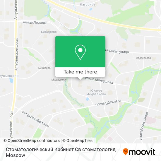 Стоматологический Кабинет Св стоматология map