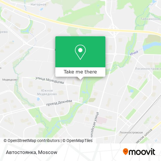 Автостоянка map