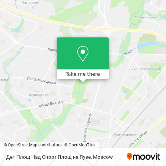 Дет Площ Над Спорт Площ на Яузе map