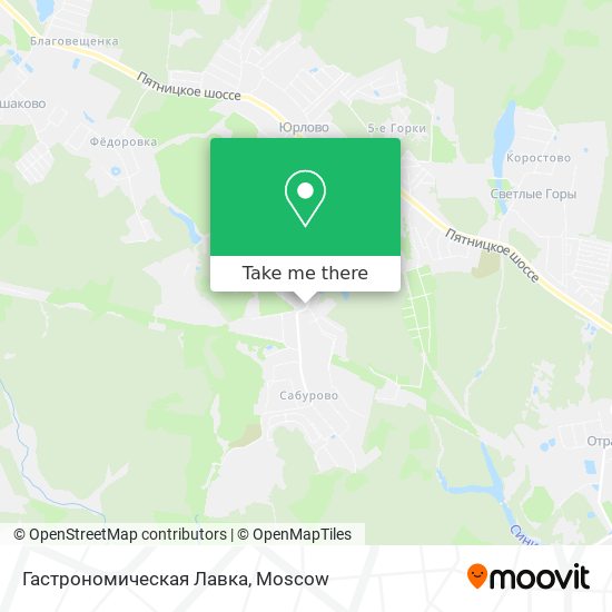 Гастрономическая Лавка map