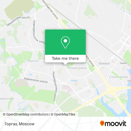 Горгаз map