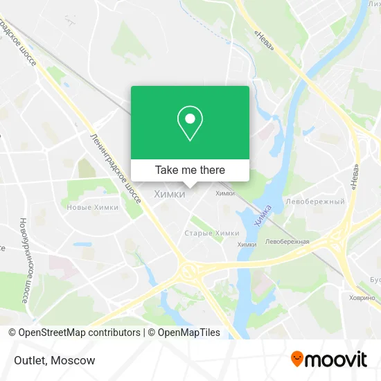 Outlet map