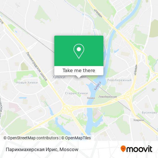 Парикмахерская Ирис map