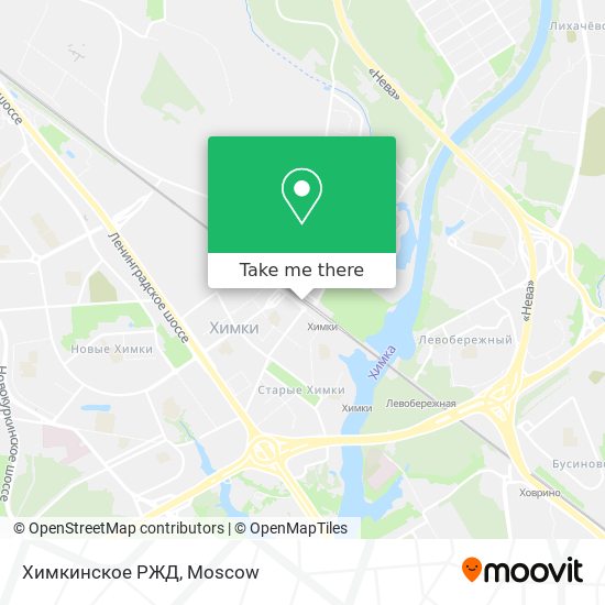 Химкинское РЖД map