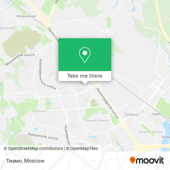 Тиамо map
