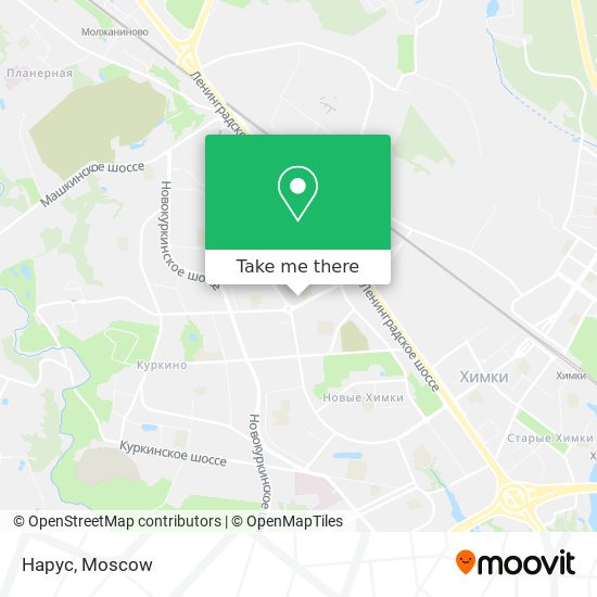 Нарус map