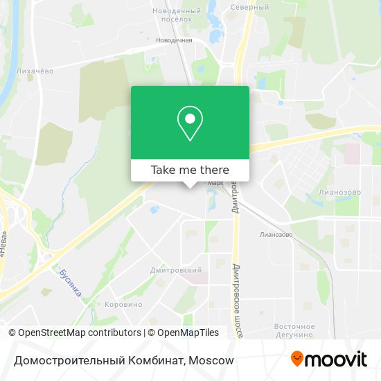 Домостроительный Комбинат map