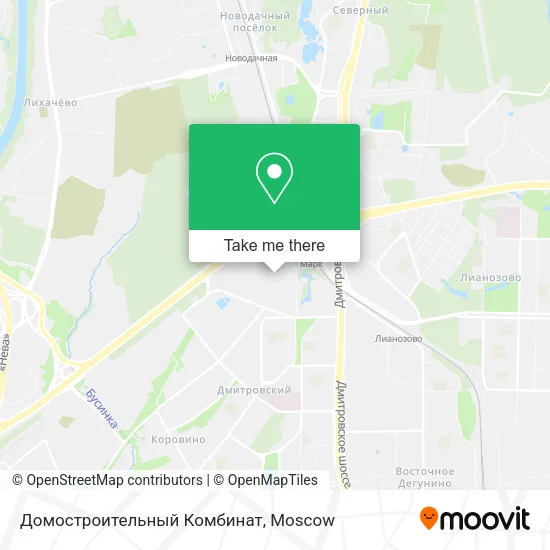 Домостроительный Комбинат map