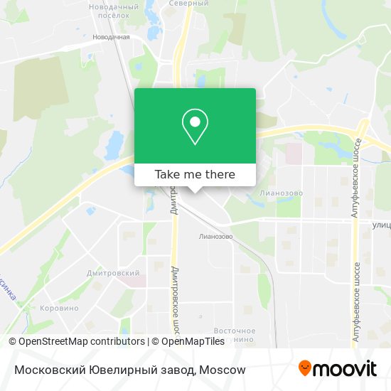 Московский Ювелирный завод map
