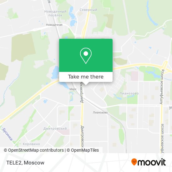 TELE2 map