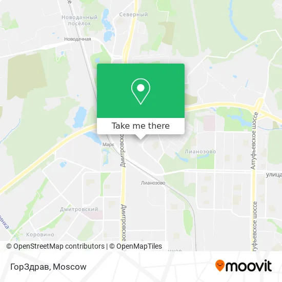 ГорЗдрав map