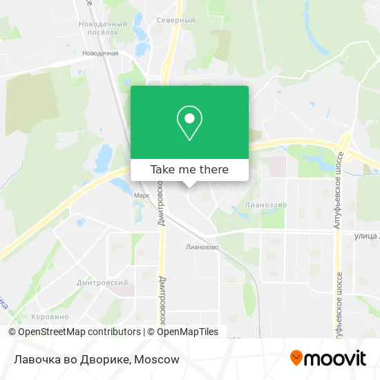 Лавочка во Дворике map