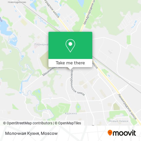 Молочная Кухня map