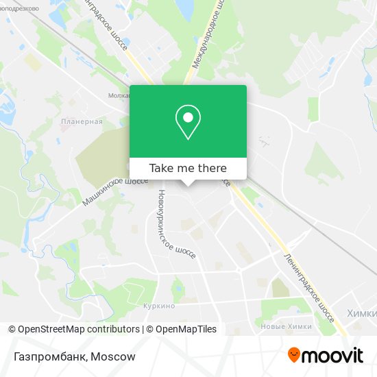 Газпромбанк map