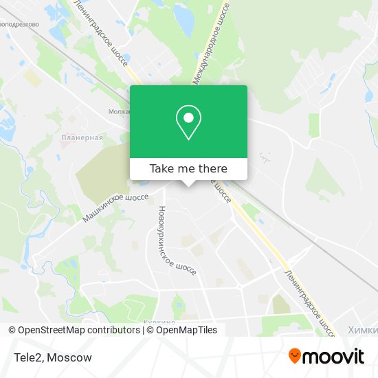 Tele2 map