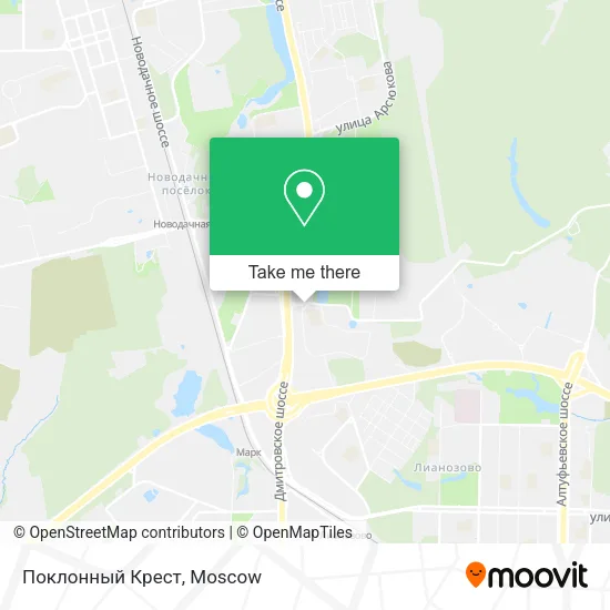 Поклонный Крест map