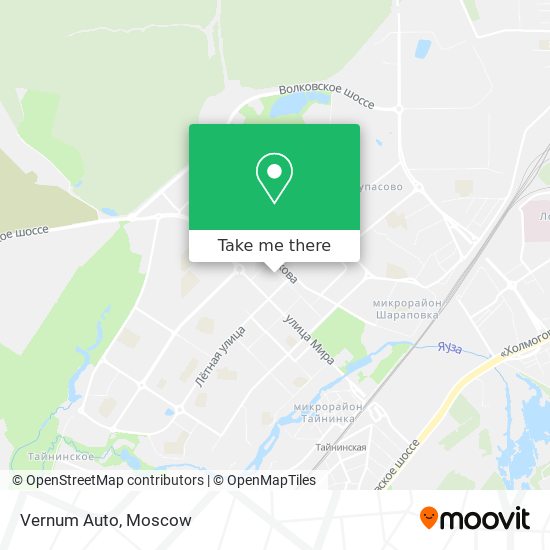 Vernum Auto map