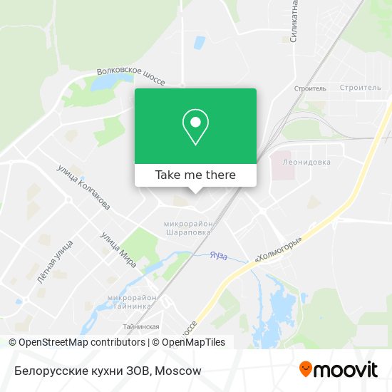 Белорусские кухни ЗОВ map