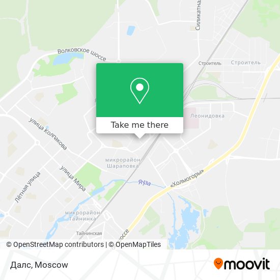 Далс map