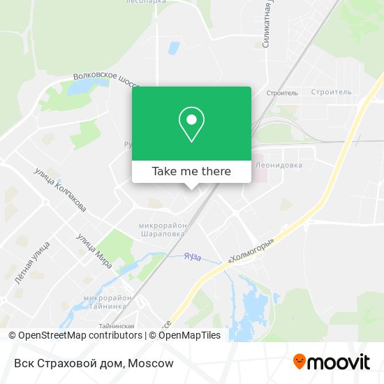 Вск Страховой дом map