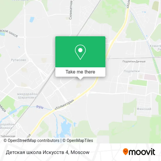 Детская школа Искусств 4 map